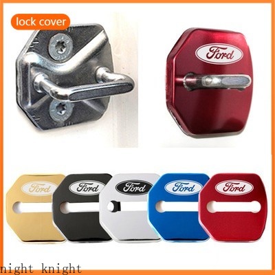 Bộ 4 Vỏ Bọc Bảo Vệ Khóa Cửa Xe Hơi Ford EVEREST FOCUS FIESTA Ecpsport Ranger Bằng Thép Không Gỉ