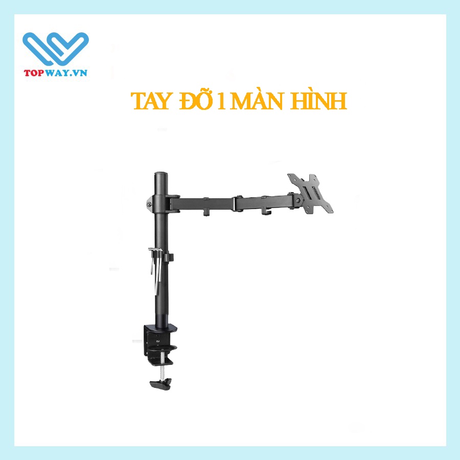 Arm Màn Hình Giá Đỡ Màn Hình Máy Tính 27 inch Tay Khớp Linh Hoạt Dễ Dàng Điều Chỉnh Thân Trụ Chịu Lực Chắc Chắn