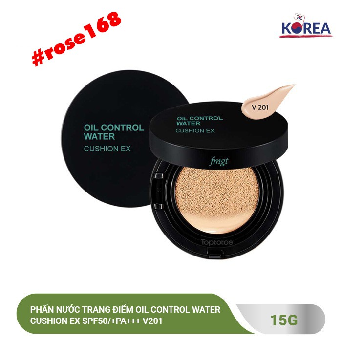 Phấn Nước Trang Điểm Fmgt.B.Oil Control Water Cushion Ex Spf50+Pa+++ 15g