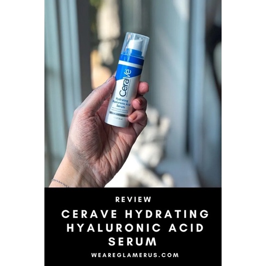 Tinh chất cấp nước CeraVe Hydrating Hyaluronic Acid Serum 30ml Hàng Mỹ