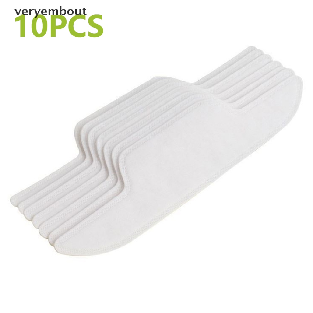 Set 10 Miếng Dán Cổ Áo Sơ Mi Chống Bẩn Sử Dụng Một Lần Tiện Lợi