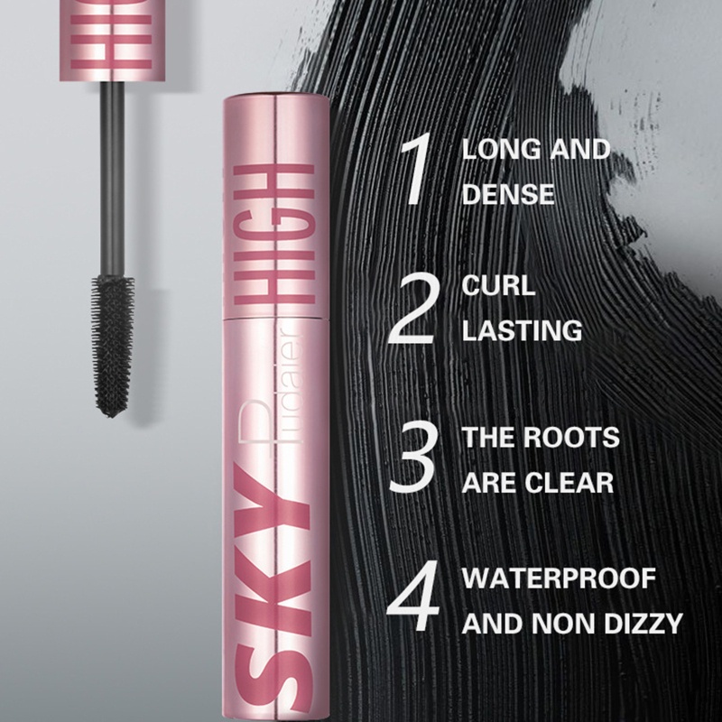 Mascara Uốn Cong Làm Dày Và Dài Mi Chống Nhòe Lâu Trôi Cho Nữ