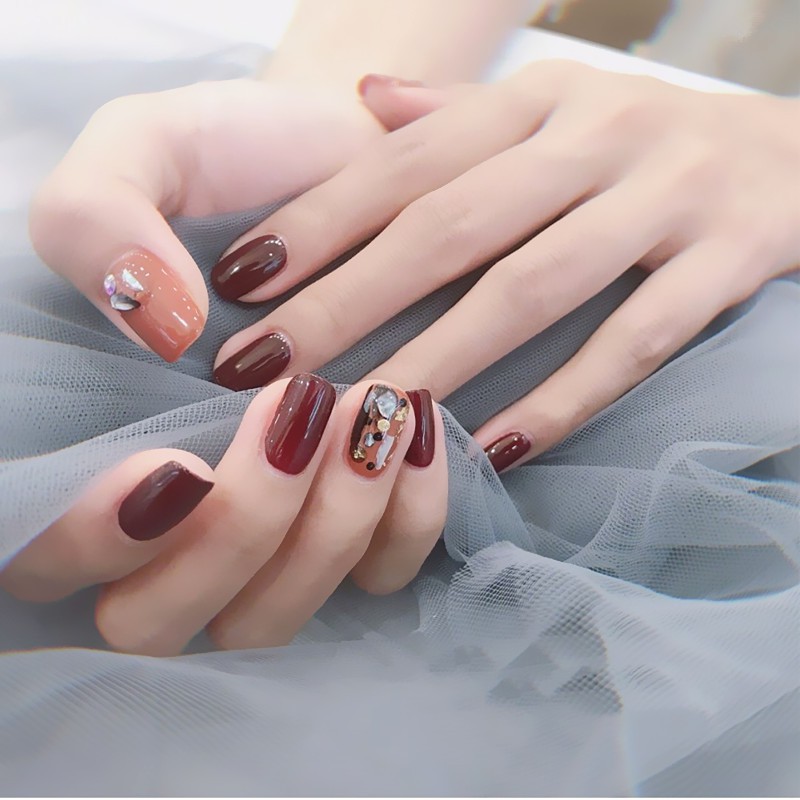 Hũ Charm Nail Sỏi Mix Phụ Kiện Trang Trí Móng ANGELICA HS