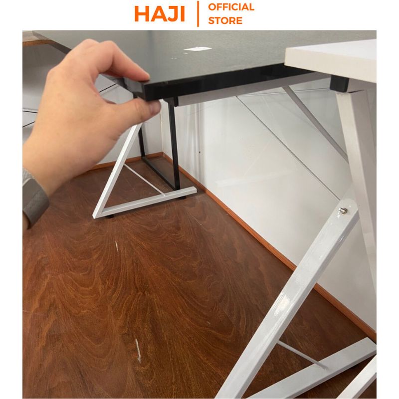 Bàn gaming tạo cảm hứng khung chân sắt chữ Z chống rung lắc kiểu dáng cá tính HAJI C57