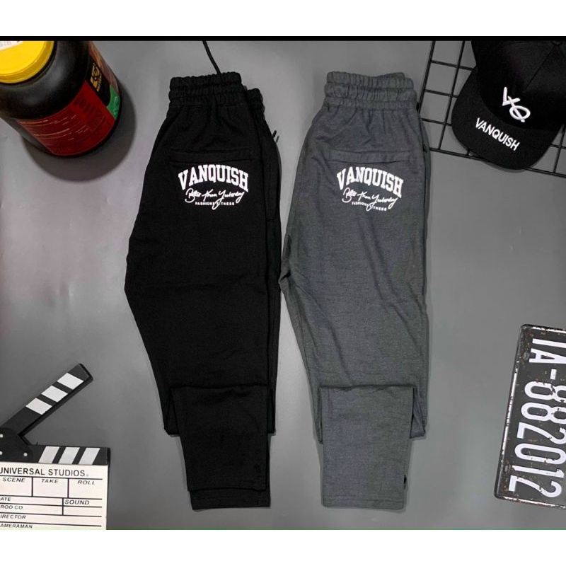 [sale sốc] Quần jogger gym nam.VANQUISH, quần dài thun thể thao