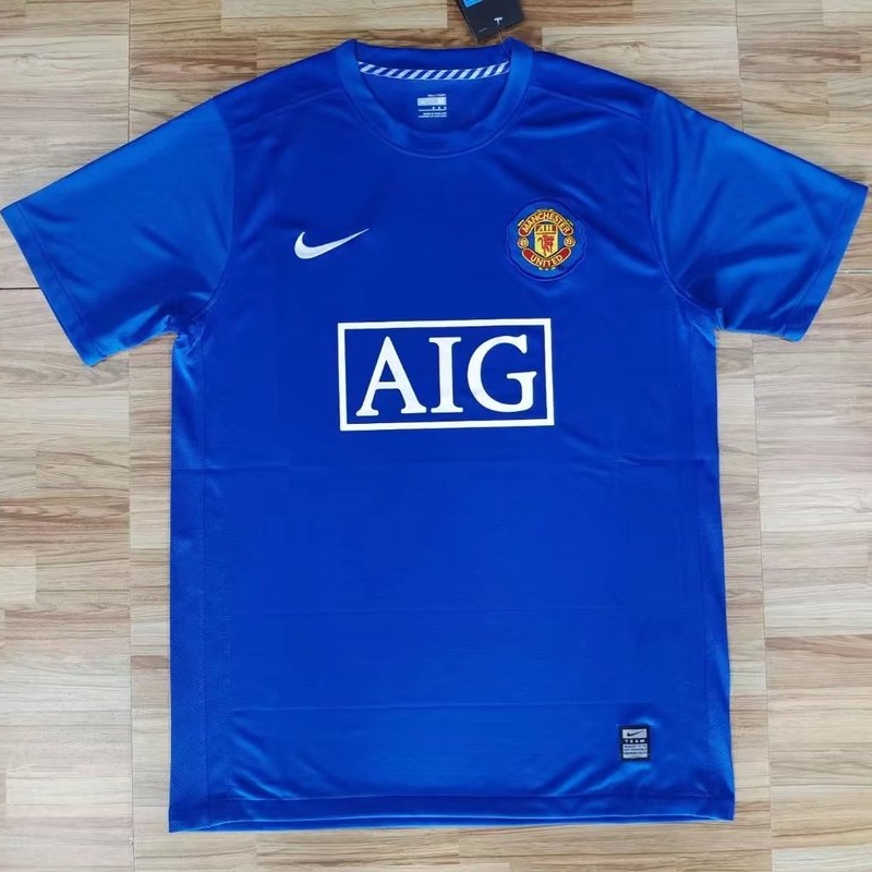 Áo Thun Bóng Đá Ngắn Tay Đội Manchester United Mùa Giải 2008 / 09