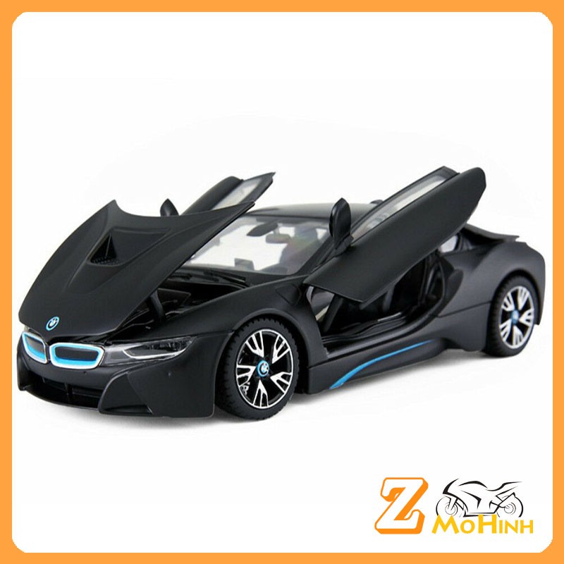 MÔ HÌNH XE Ô TÔ Siêu Xe BMW I8 | Hãng Rastar tỷ lệ 1:24 màu Đen