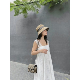 Đầm 2s hoa xô ren bảng to tầng xoè có lót trong freesize Pumi