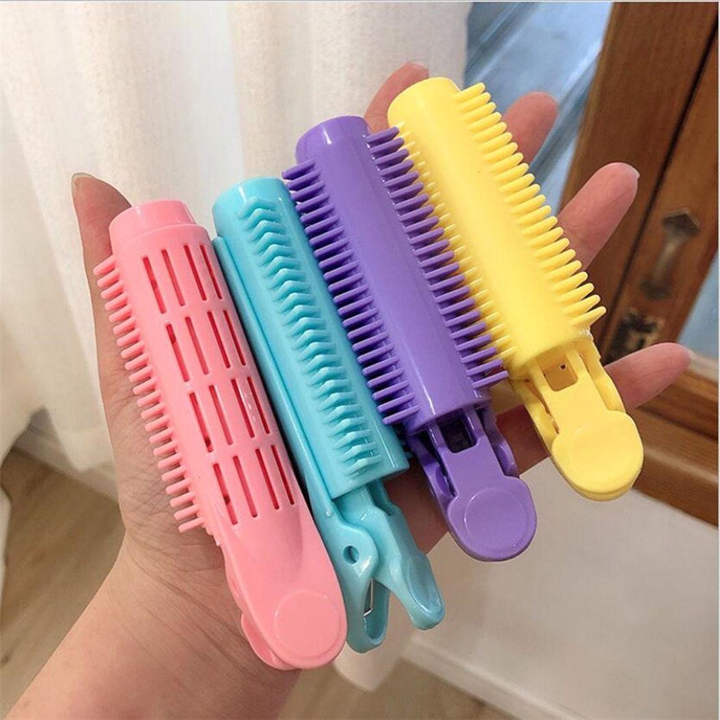 Kẹp Tóc Bằng Nhựa Màu Sắc Ngọt Ngào VANES1