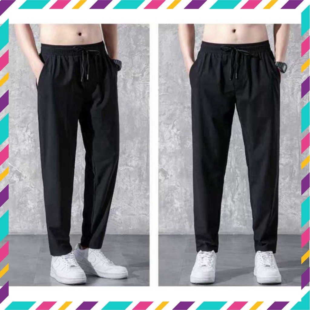 Quần jogger nam đẹp🍁Jogger trơn co giãn thể thao siêu hot | BigBuy360 - bigbuy360.vn