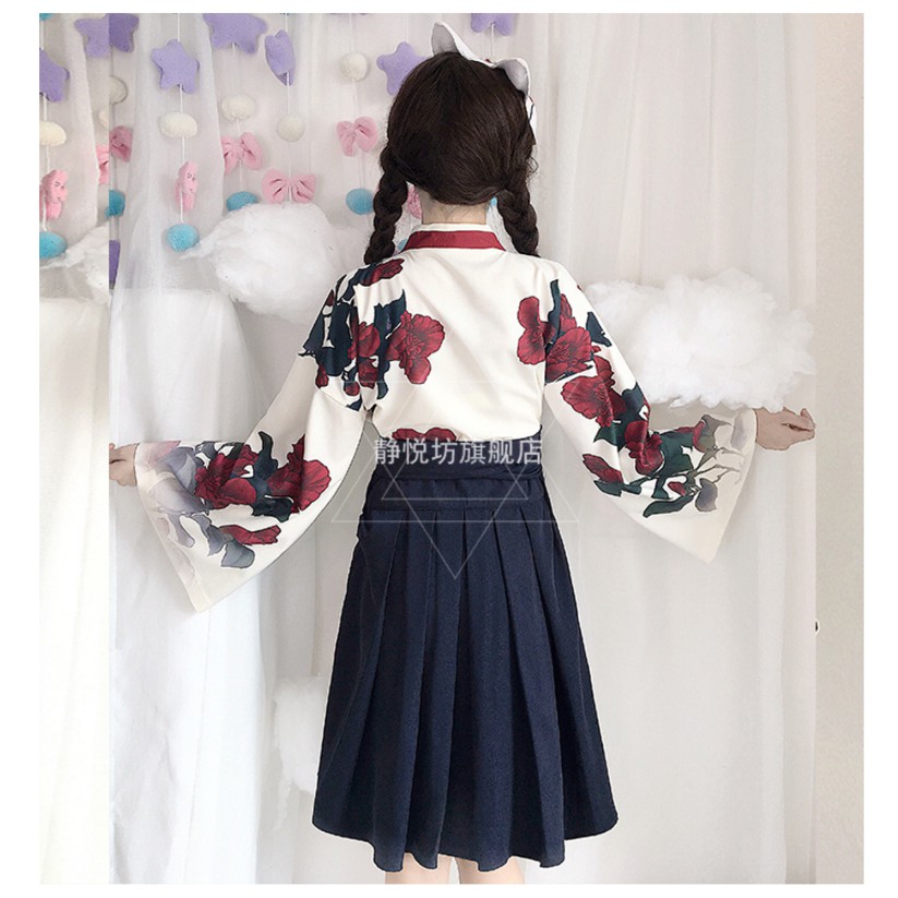 Set áo váy Hakama - Trà Hoa Chi Luyến