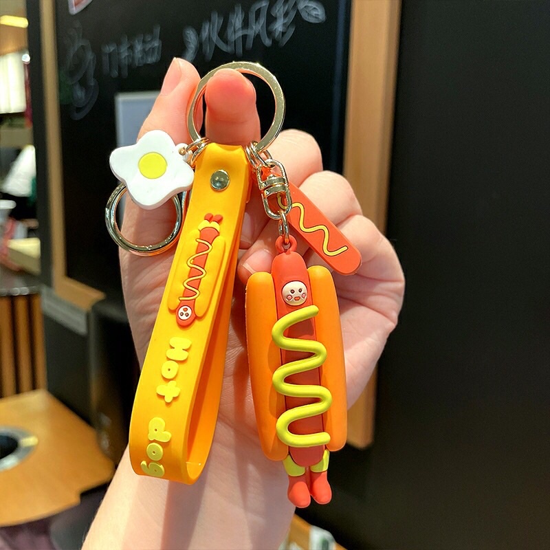 Móc Khóa Đồ Ăn siêu dễ thương