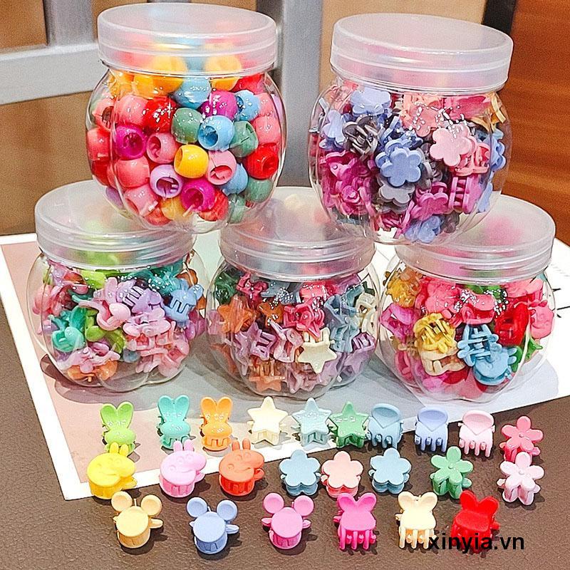 【xinyia.vn】Kẹp Tóc Mini Đính Hoa Đáng Yêu Cho Bé