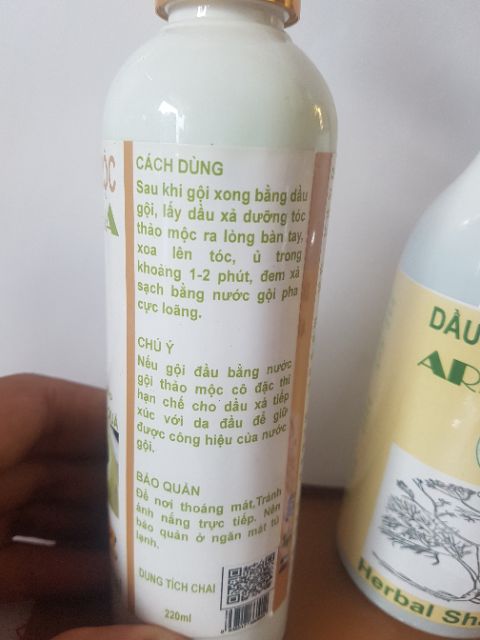 Dầu xả tóc organic từ tinh dầu bưởi và thành phần thiên nhiên