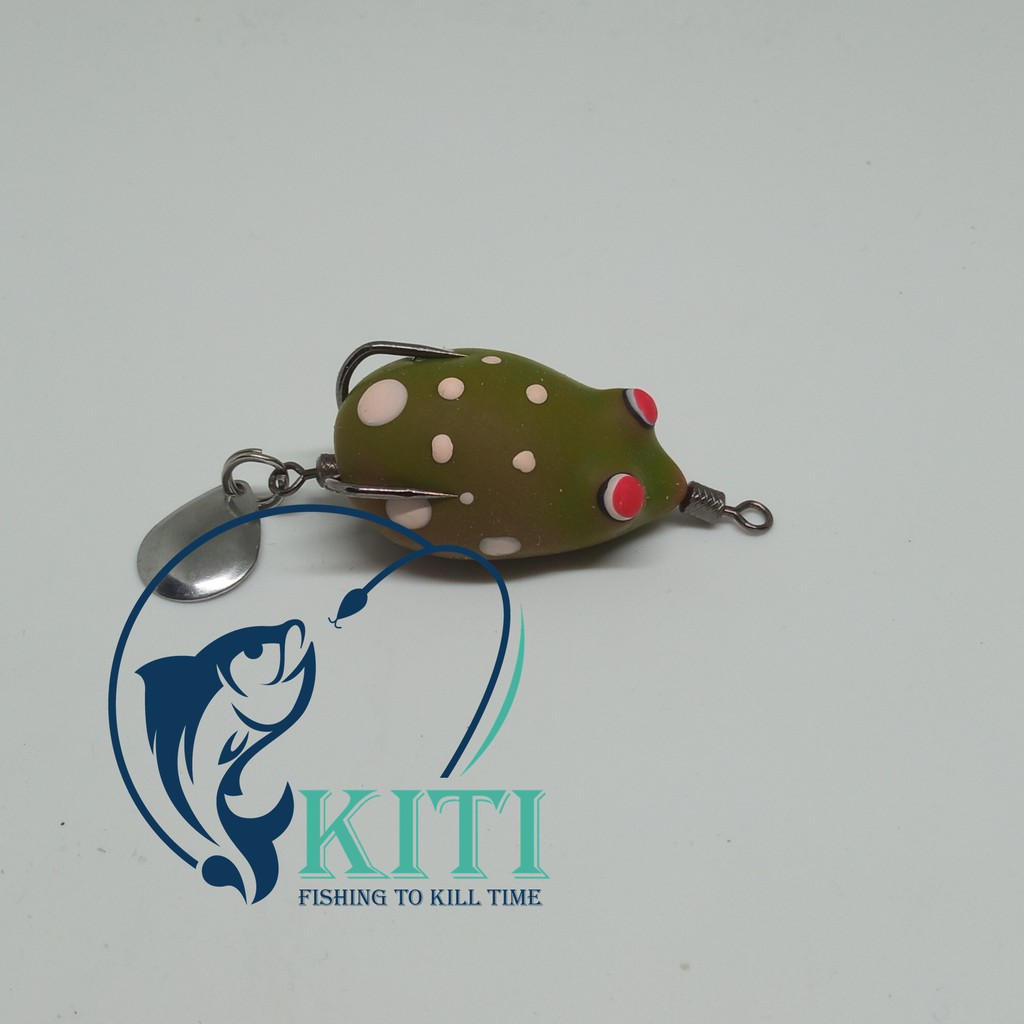 [Lure] KiFrog ( Mồi câu nhái hơi dùng để câu lure . Nhiều action đi nổi , lửng , chìm )