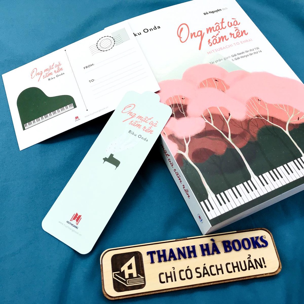 Sách - Ong mật Và Sấm Rền (Kèm 01 thiệp và 01 bookmark) - Onda Riku