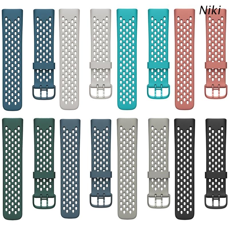 Dây đeo thay thế cho đồng hồ thông minh Fitbit-Charge 5 bằng silicon chống thấm nước