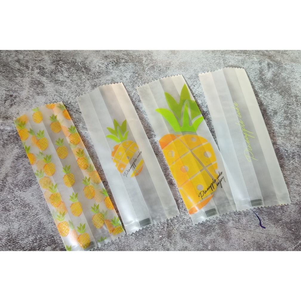 Set 50 khay/100 khay đựng Bánh Dứa, Kẹo mứt (trọng lượng bánh từ (30gr-&gt;50gr)
