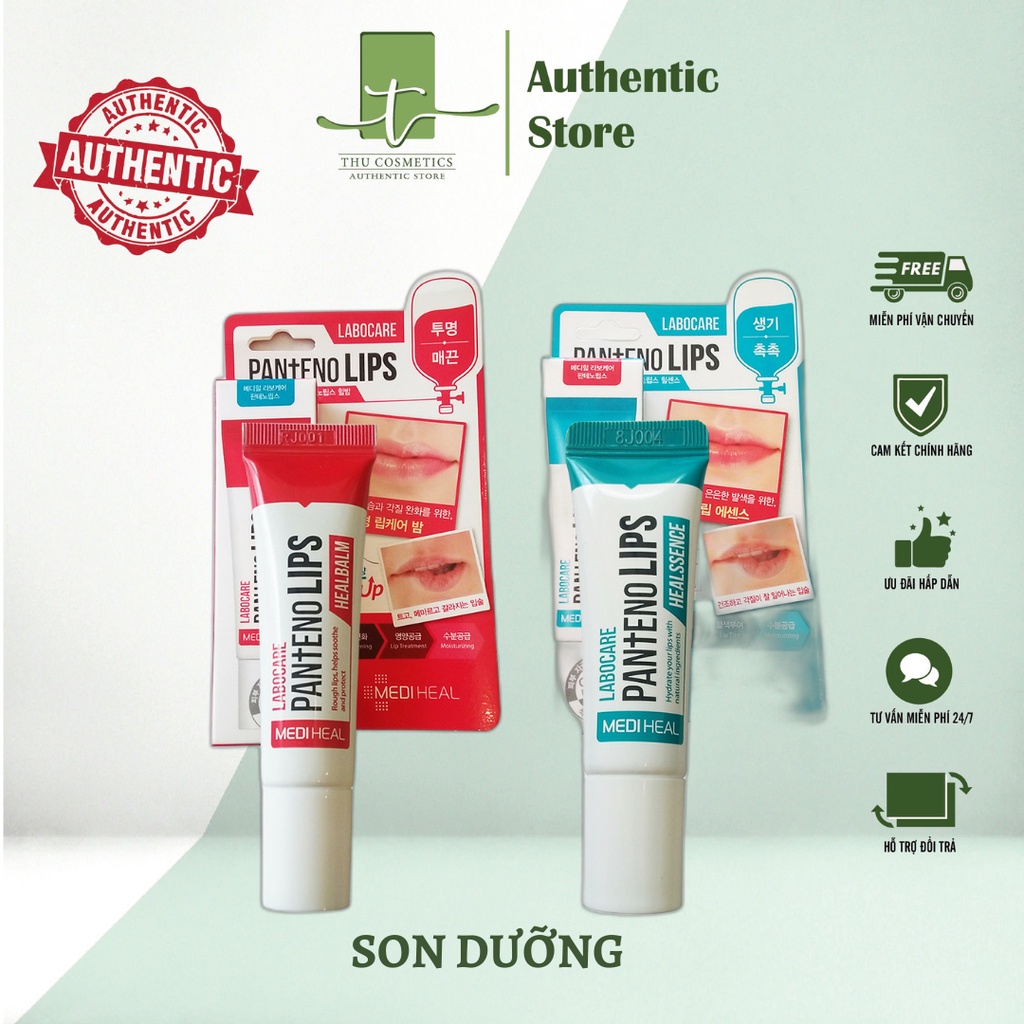 Son Tuýp giảm thâm môi  làm hồng môi Mediheal Labocare Panteno Lips