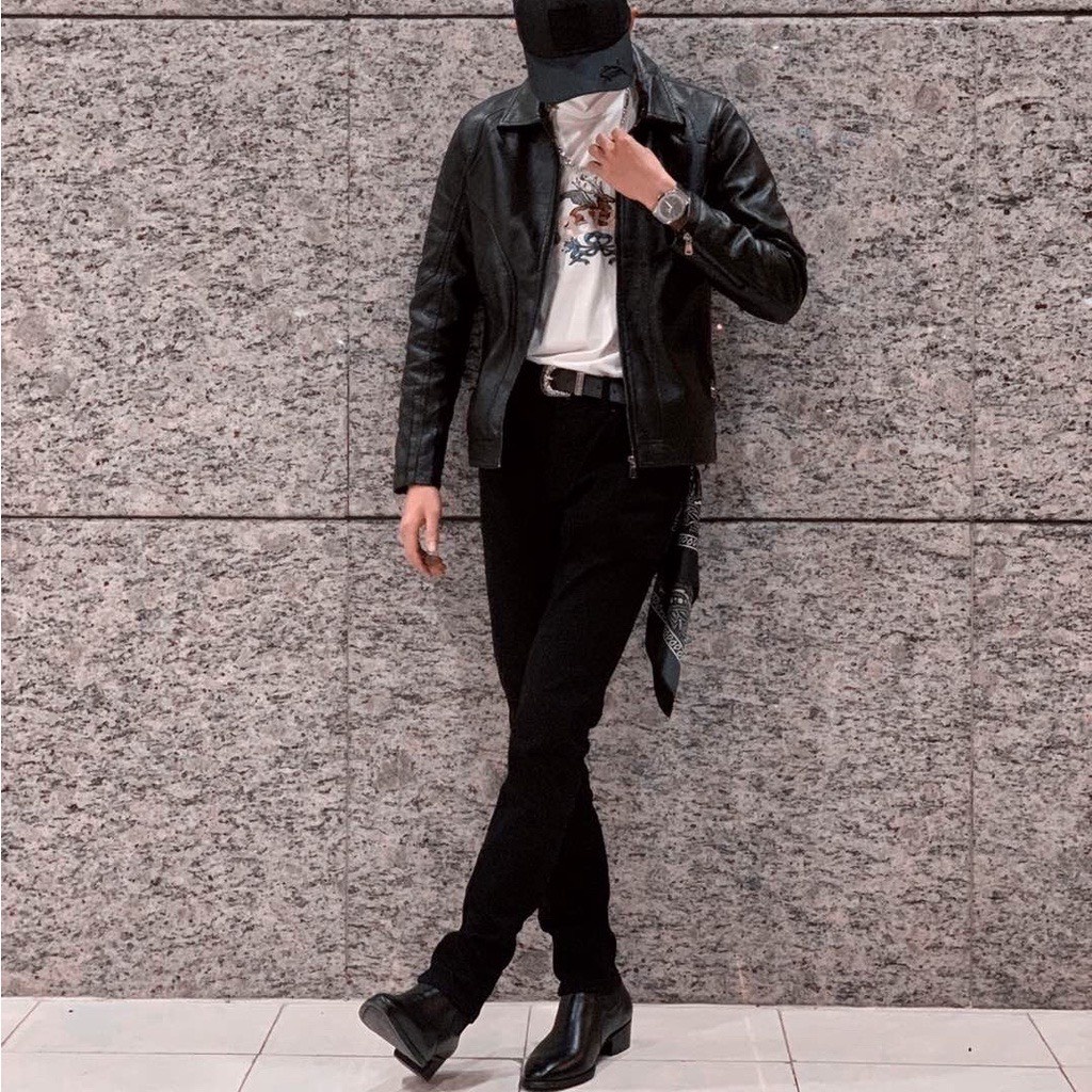 Thắt lưng y2k nam nữ phong cách vintage hoa văn cổ điển unisex bản 2.8cm - Dây nịt da SLR mặt hoạ tiết độc đáo