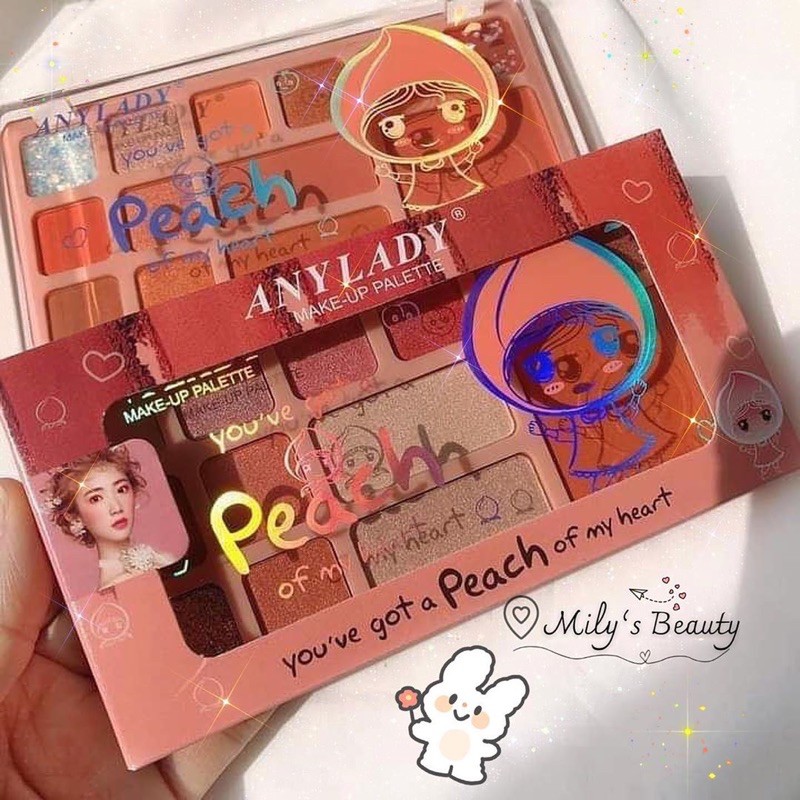 Bảng mắt Anylady Peach Baby