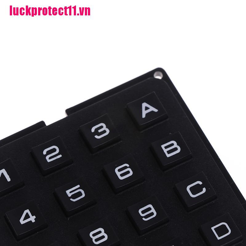 {CCC} 1Pc 4x4 Matrix Keyboard Keypad Module Use Key PIC AVR Stamp Sml 4*4 Plastic Keys