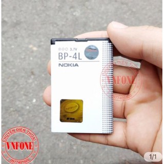 Pin xịn Nokia cho máy E52,E71,E72... BP-4L 1500mah mới 100%