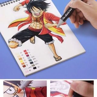 [1 tặng 5] Touch Marker 40 bút màu