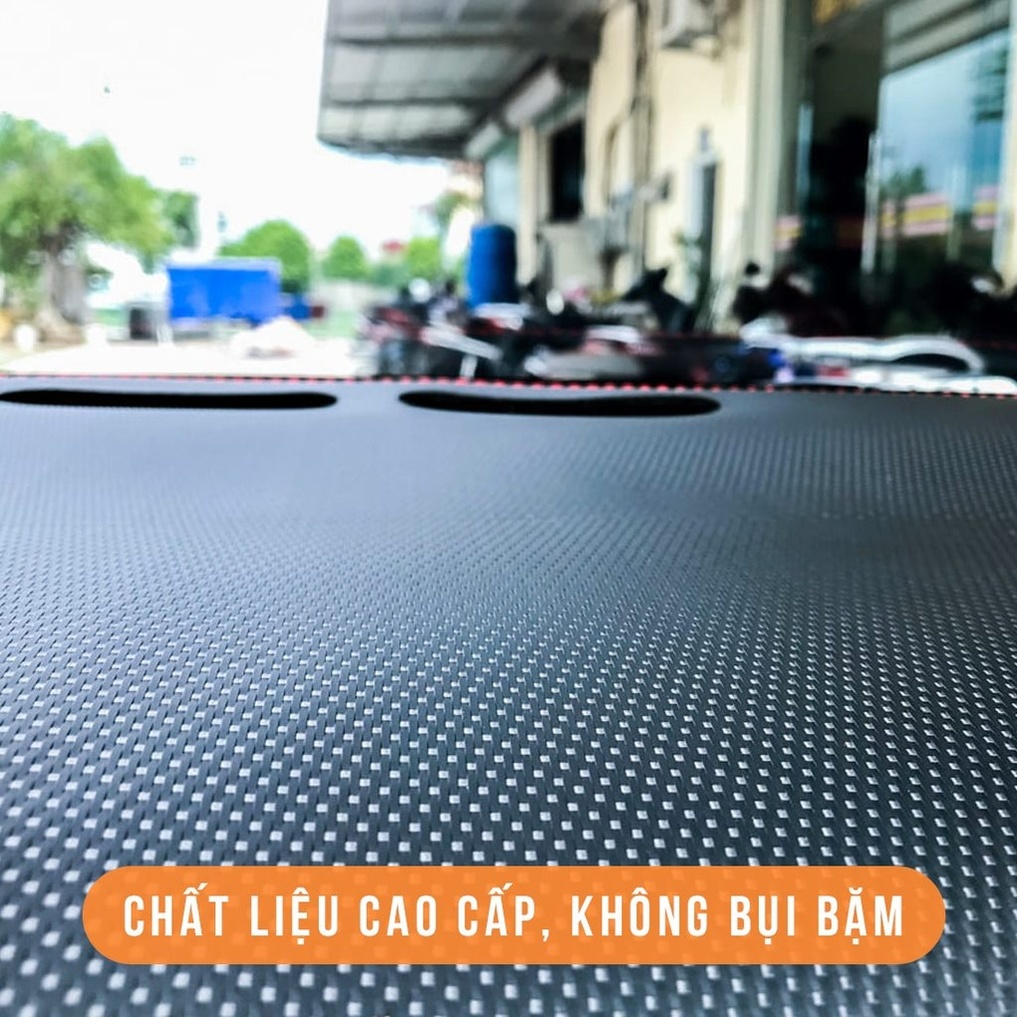 Thảm Taplo Vân Carbon Xe Vios Đời 2014-2023 Cao Cấp