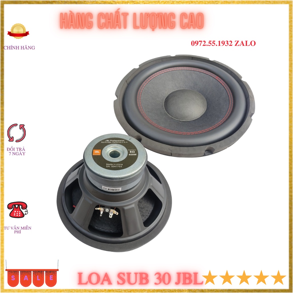 Củ loa sub30 J B L 2 từ âm sub mạnh giá bình dân - GIÁ 1 CHIẾC