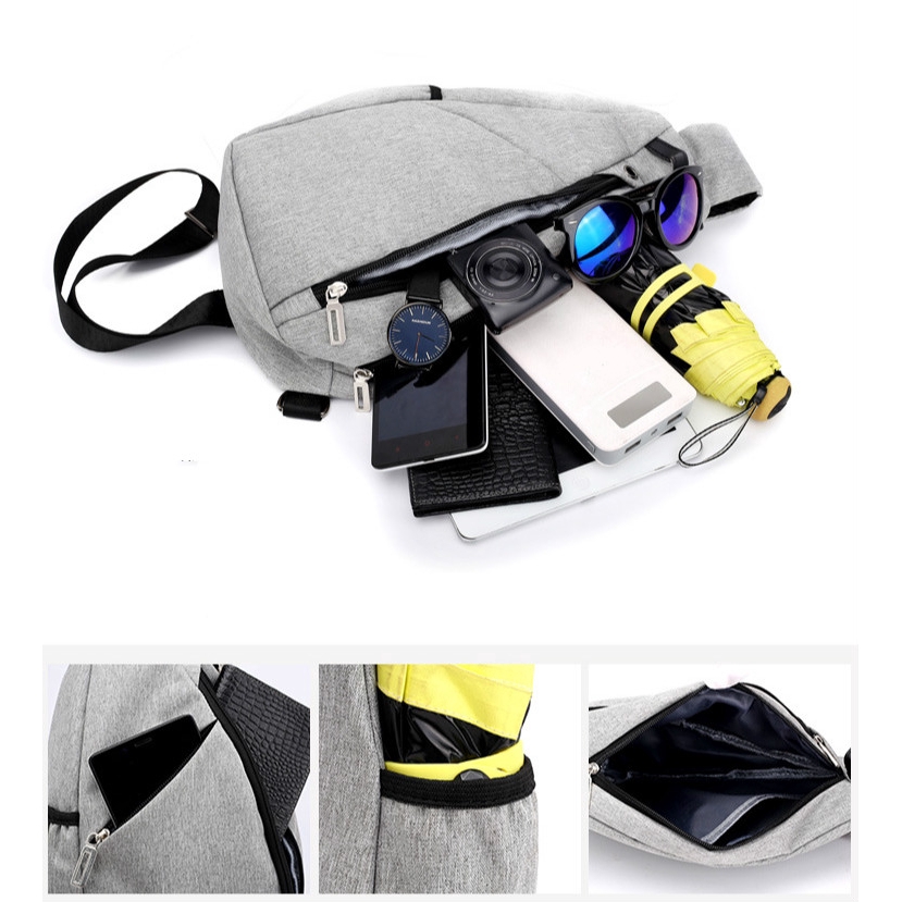 Men's Chest Bags Outdoor Casual Bags Multifunctional Riding Small Bags09