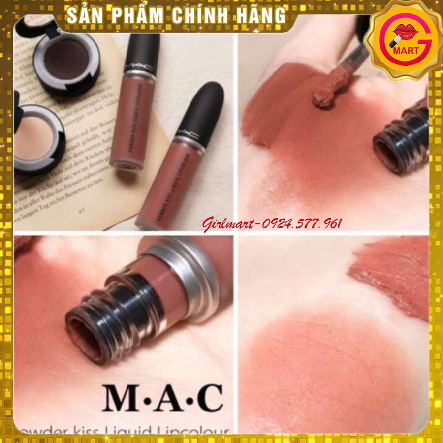 [ SON GIÁ RẺ ] Son Kem Mac Powder Kiss Liquid Lipcolour  996 - Màu Hồng Nude | BigBuy360 - bigbuy360.vn