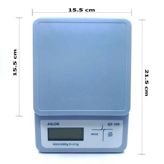 Cân Điện Tử Mini 6kg QZ-169 Chính Xác Cao, Cân Nhà Bếp Tiểu Ly Mini Siêu Bền [1 Lần Sạc Dùng 3 Tháng]