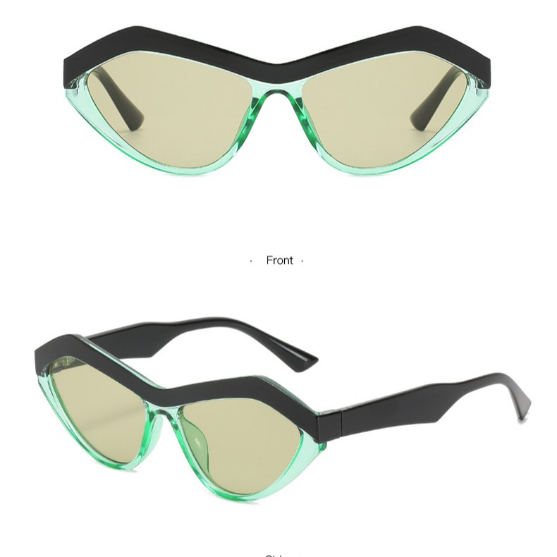 Kính mát mắt mèo phong cách Hip hop cổ điển thời trang cho nữ
