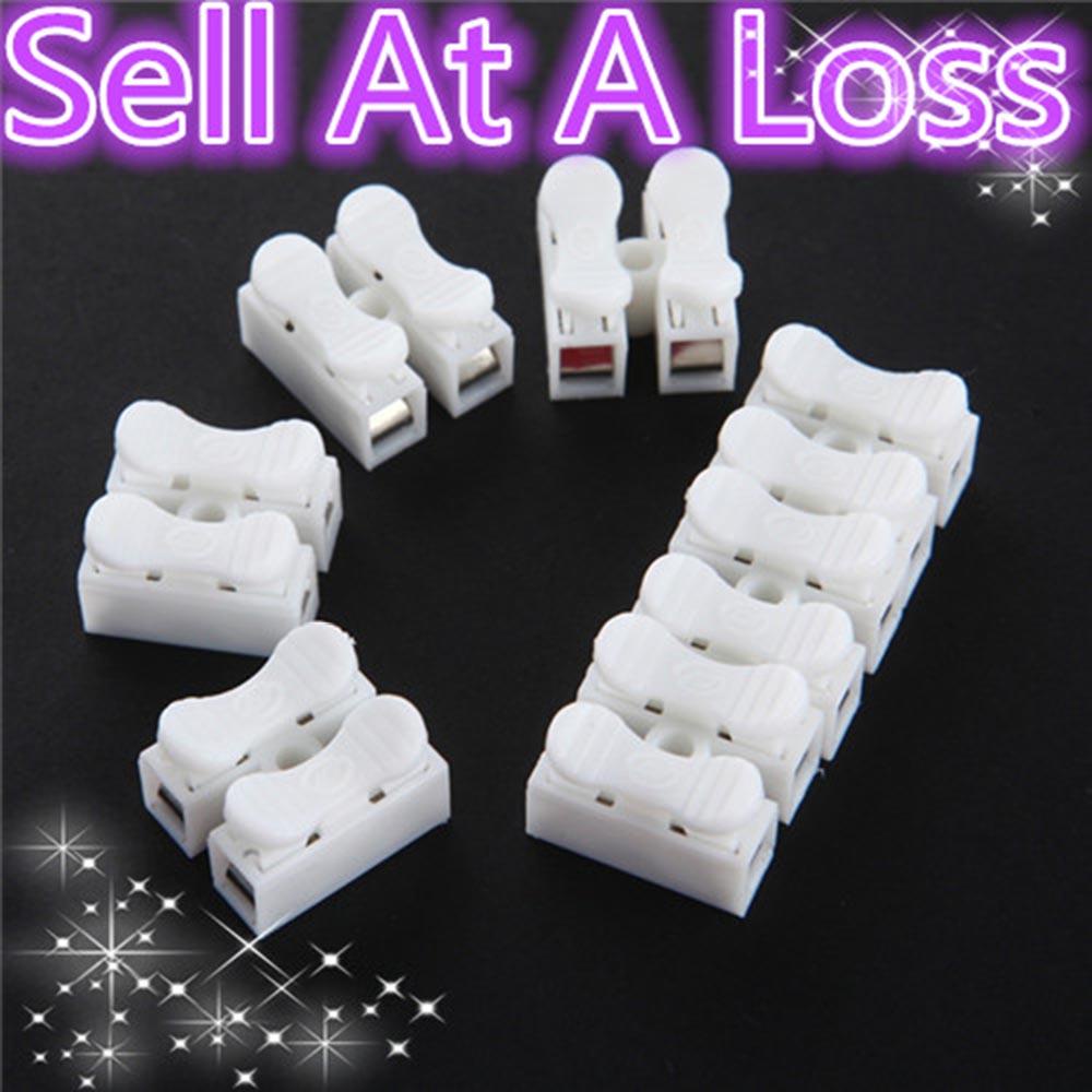 Set 30 Khối Đấu Nối Dây Điện Nhanh Chóng Màu Trắng Chất Lượng Cao