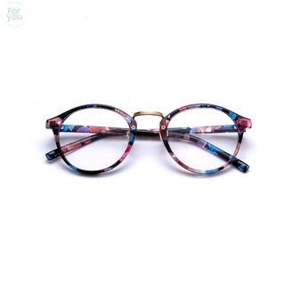 Gọng kính tròn Unisex SunglassesForYou 0012 dáng tròn cho mặt vuông màu đồi mồi