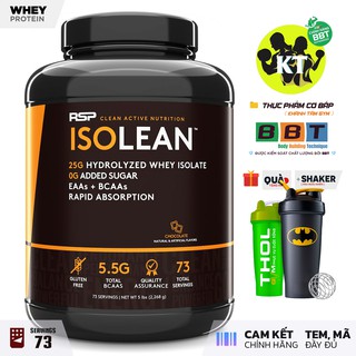 ISOLean – Hydrolyzed Whey Protein Isolate – Whey thủy phân cao cấp – Vị Chocolate 73 Liều dùng