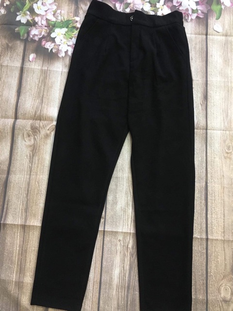 Quần baggy dạ chun sau | BigBuy360 - bigbuy360.vn