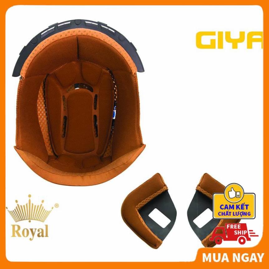 Bộ lót thay mũ bảo hiểm Royal kính âm M139 royal m266 Roc 01 03 05 08(2 ốp tai và 1 lót)