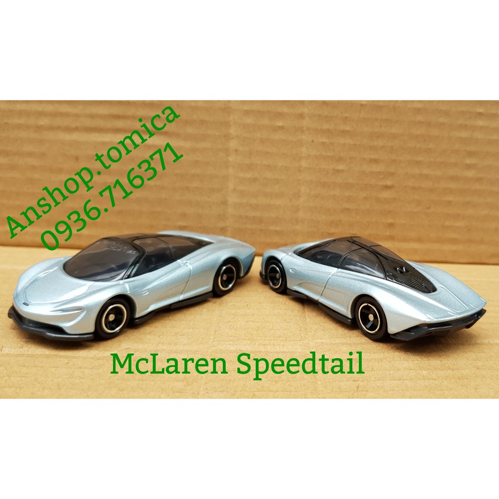 Mô hình xe Mc Laren màu xám tomica Nhật Bản