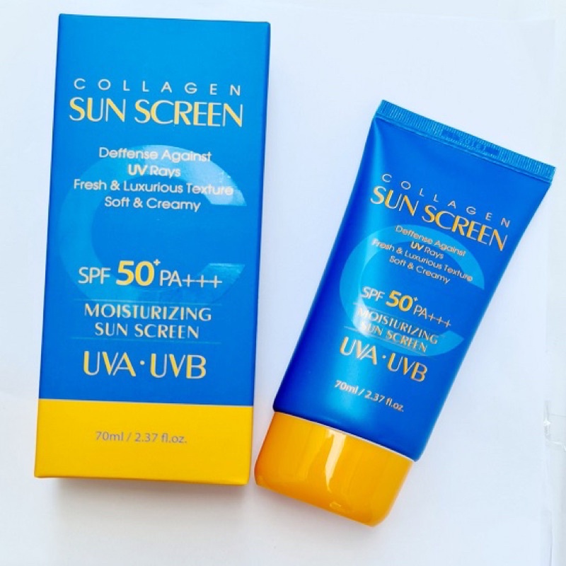 Kem Chống Nắng Collagen Sun Screen 3W Clinic 75ml