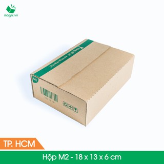 Thùng carton M2 18x13x6cm
