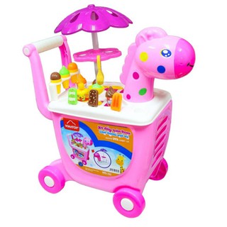 [ GIÁ SỐC - HÀNG VIỆT] Xe Đẩy Bán Kem Chú Hươu Vui Vẻ Vinatoy I M1837-LR