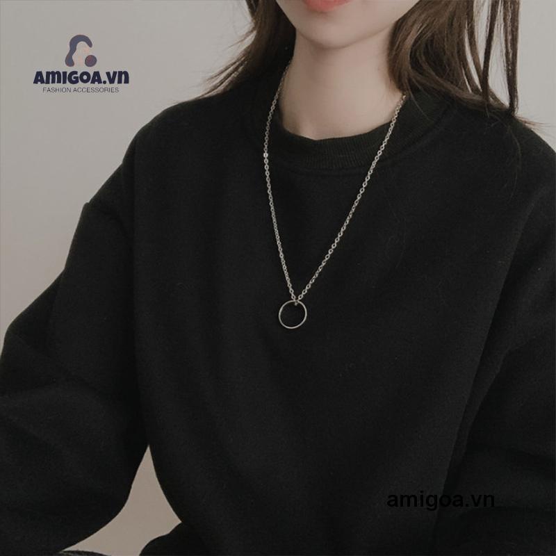 ✨✨Vòng Cổ Thép Titan Phong Cách Hip Hop Cho Nam Và Nữ