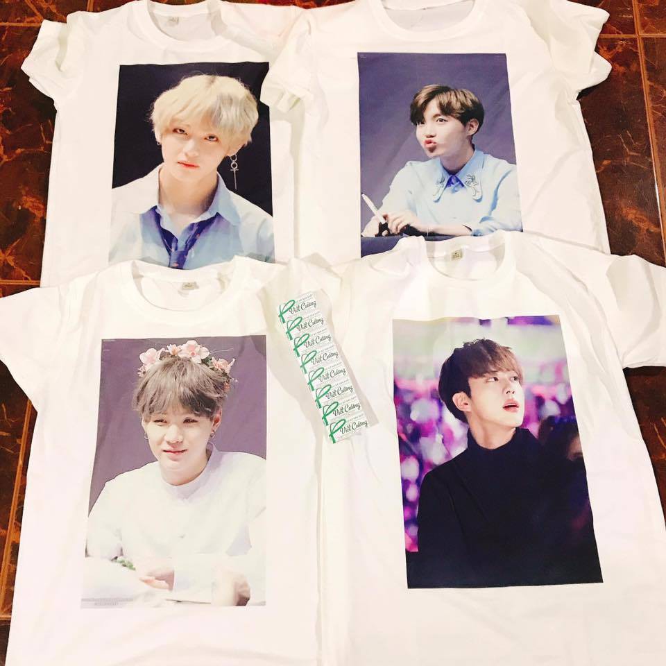 Áo in hình theo yêu cầu kute đẹp