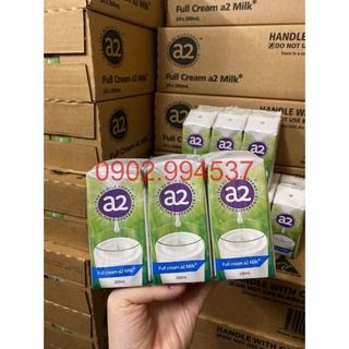 1 hộp Sữa tươi nguyên kem A2 200ml