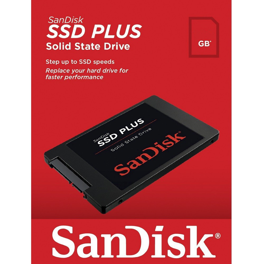 Ổ cứng SSD Sandisk Plus 240GB - Hãng phân phối chính thức