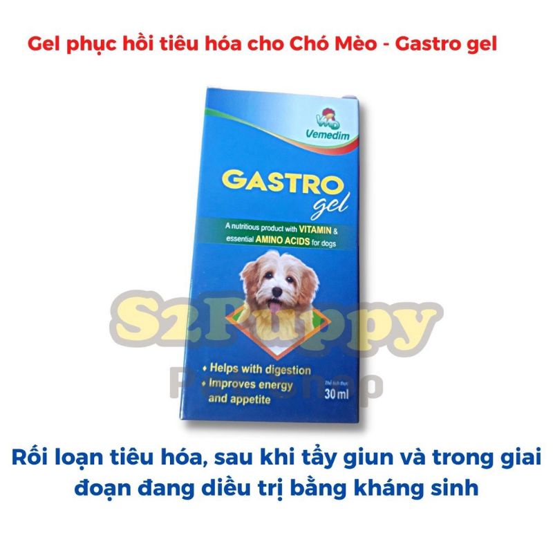 GASTRO GEL dinh dưỡng chứa Vitamin và Acid Amin phục hồi hệ tiêu hoá cho chó mèo