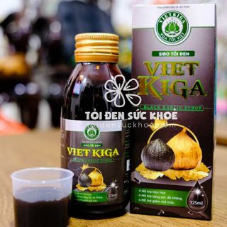 Siro Tỏi đen VietKiga, tăng cường sức đề kháng, cải thiện tiêu hoá, không có đường hoá học.