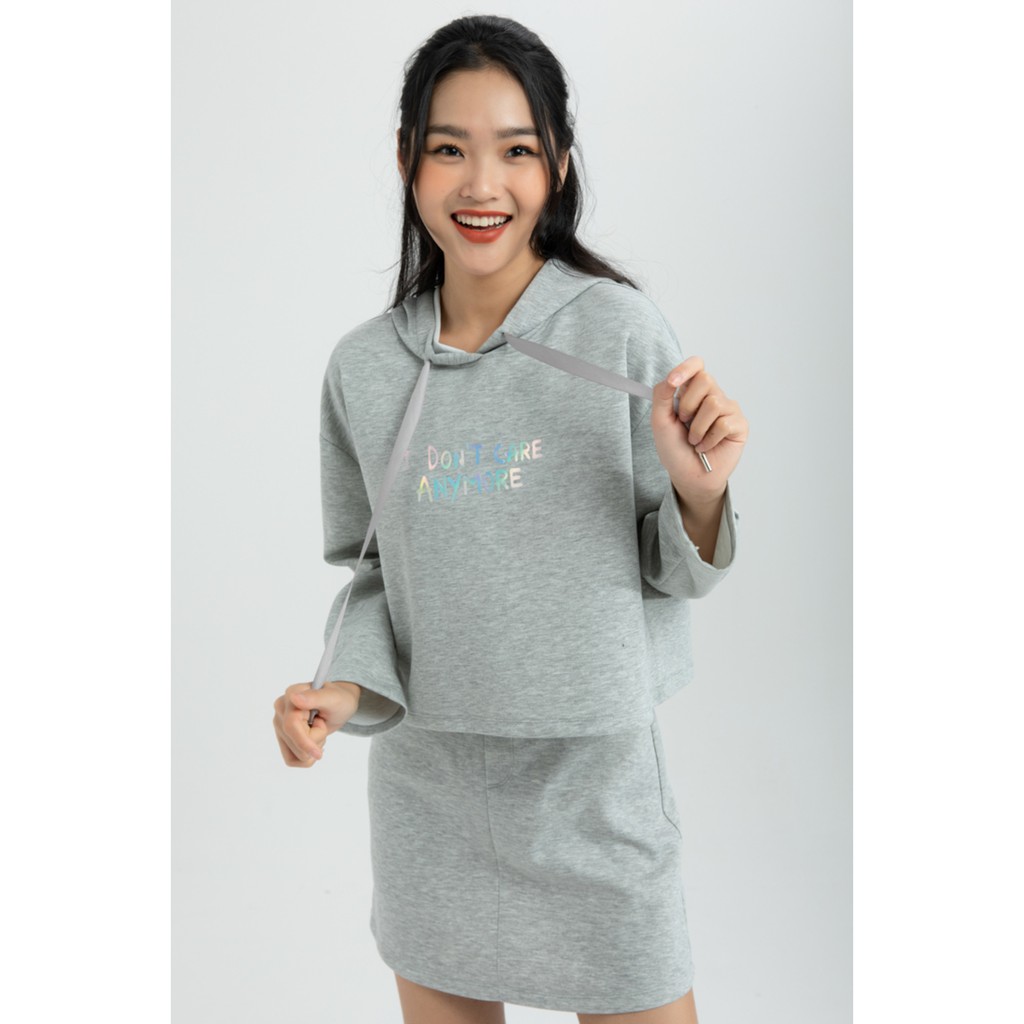 Chân váy chữ A cạp chun IVY moda MS 30B8216